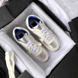 Plus Size 34-41 Women's Shoes Fashion Causal Sneaker Shoes Genuine Leather Flat Shoes Multi color Lace-up Shoes Luxury Box