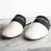 Plus Size 34-41 Women Round Toe Slippers Female White Comfortable Flats Ladies elastic mules Slip-on Fashion Designer Shoes