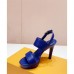 New Brand Women's Shoes Genuine Leather Sandals For Women Round Toe High Heels Pumps Ins Fashion Women's Sandals Sexy Sandals