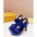 New Brand Women's Shoes Genuine Leather Sandals For Women Round Toe High Heels Pumps Ins Fashion Women's Sandals Sexy Sandals